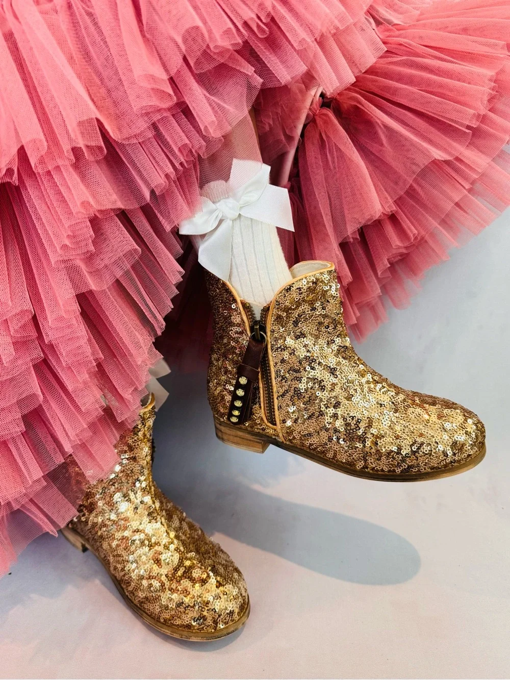 Joyfolie Arya Boots in Gold